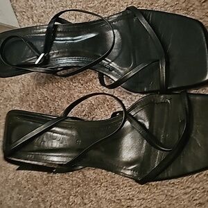 Zara black heels